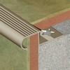 LRA105 - Protectie Lineco rotunjita din aluminiu eloxat pentru trepte ceramice